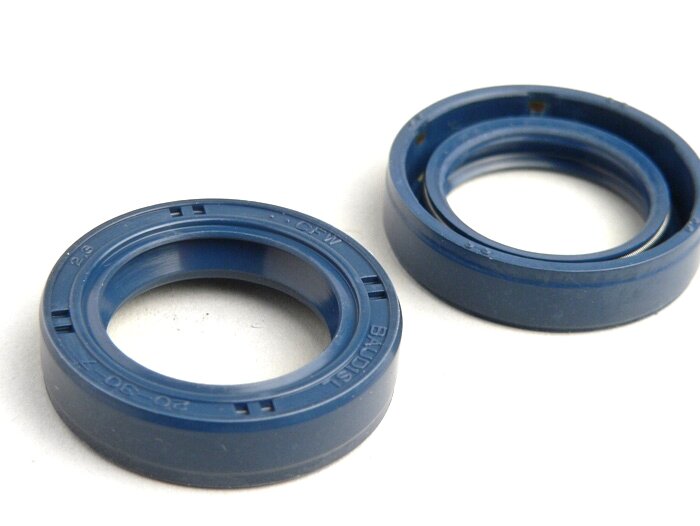 Bearing and oil seal set for crankshaft -CIF- Peugeot 50cc (horizontal cylinder) - JETFORCE 50 C-TECH, JETFORCE50 TSDI, SPEEDFIGHT3 50 AC/LC (2-stroke), LUDIX, VIVACITY50 NEW (2-stroke)