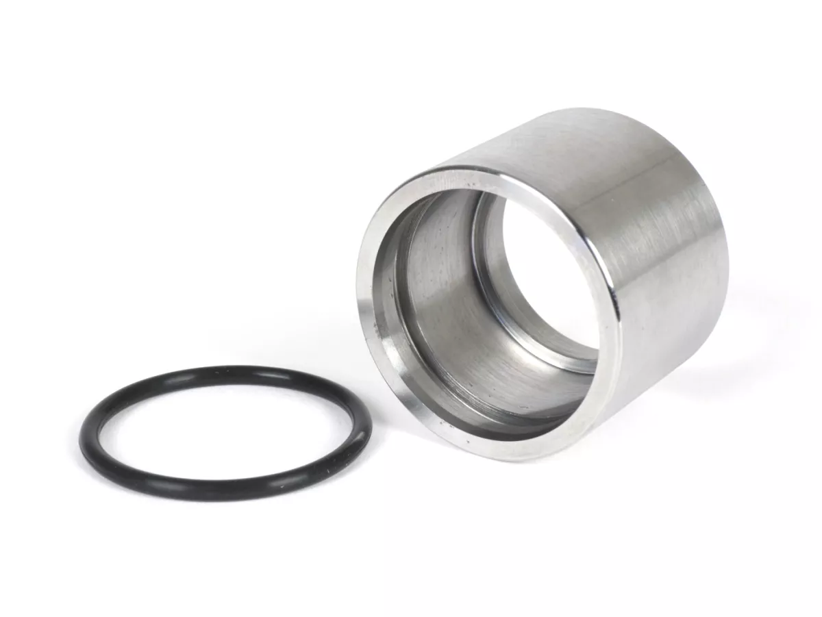 Flensa knalpot dengan cincin-O - BGM PRO - Ø = 37mm, Vespa PX80, PX125, PX150, TS, Sprint, Sprint Veloce, GT, GTR, Super, GL, VNA, VNB, VBA, VBB - untuk pengelasan