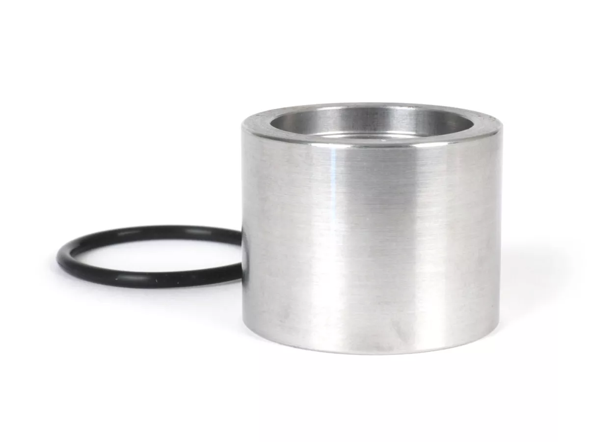 Flensa knalpot dengan cincin-O - BGM PRO - Ø = 37mm, Vespa PX80, PX125, PX150, TS, Sprint, Sprint Veloce, GT, GTR, Super, GL, VNA, VNB, VBA, VBB - untuk pengelasan