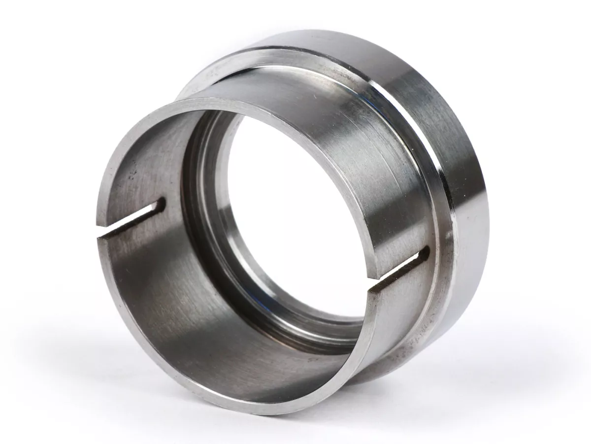Uitlaatflens met O-ring, met klem - BGM PRO - Ø=37mm, Vespa PX80, PX125, PX150, TS, Sprint, Sprint Veloce, GT, GTR, Super, GL, VNA, VNB, VBA, VBB - om op te lassen