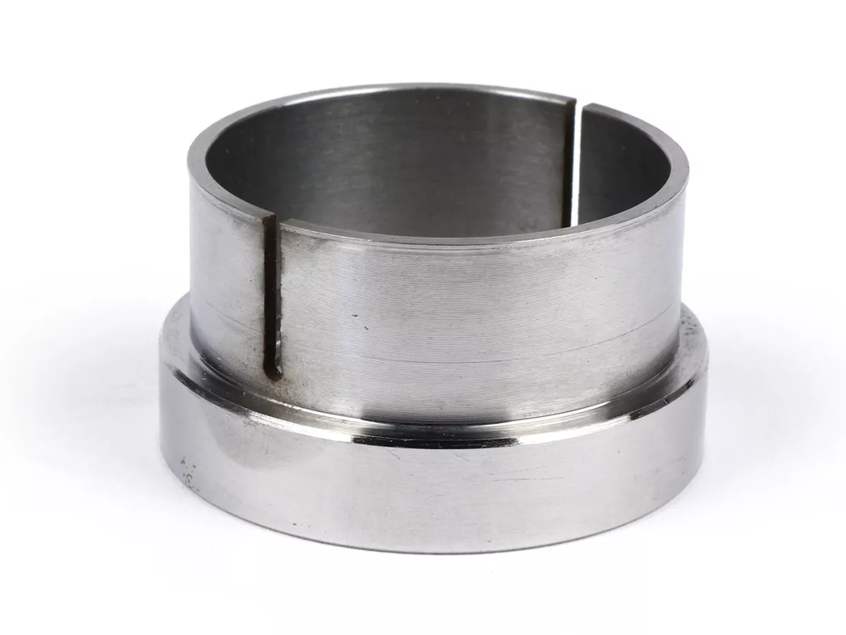 Uitlaatflens met O-ring, met klem - BGM PRO - Ø=37mm, Vespa PX80, PX125, PX150, TS, Sprint, Sprint Veloce, GT, GTR, Super, GL, VNA, VNB, VBA, VBB - om op te lassen