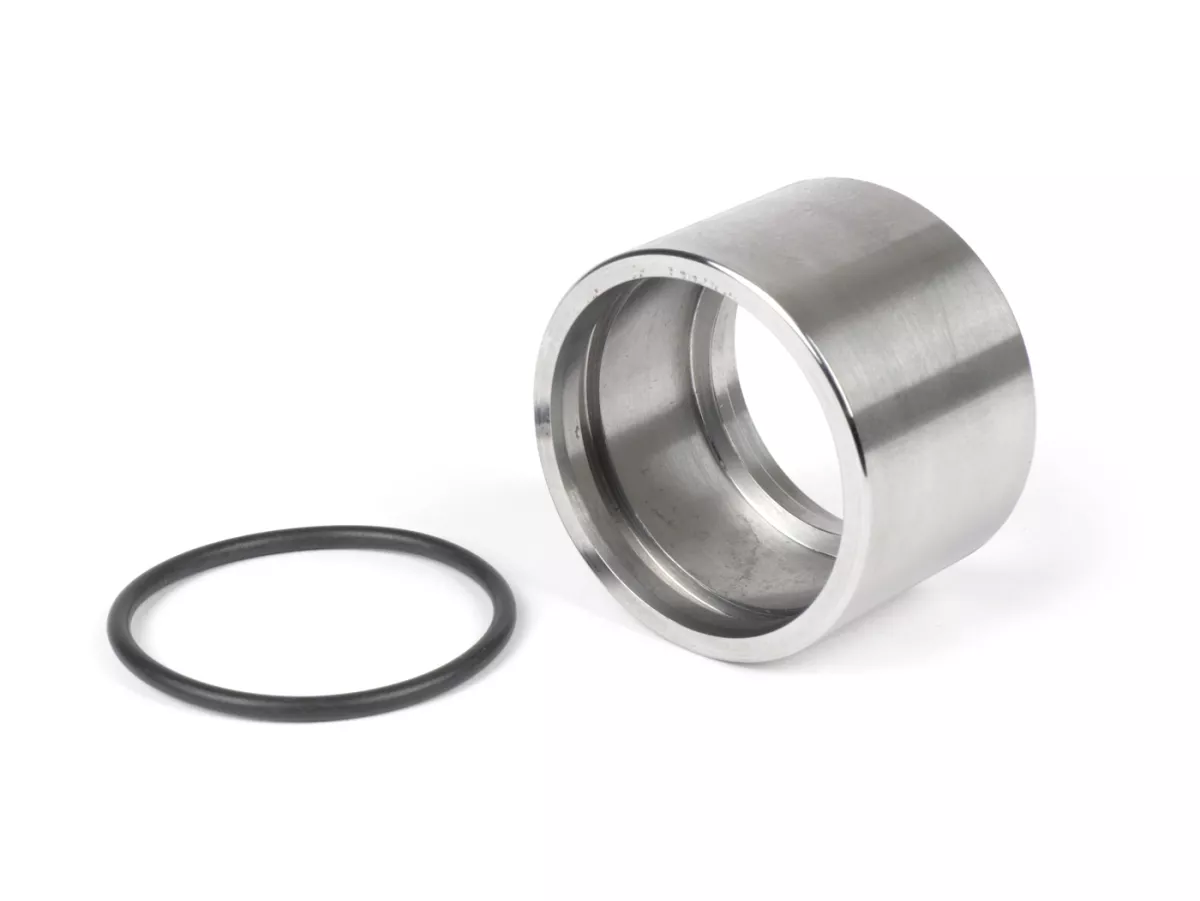 Uitlaatflens - BGM PRO - Ø=45mm, Vespa PX200, Rally 200, Quattrini M232/M244 - om op te lassen, incl. O-ring