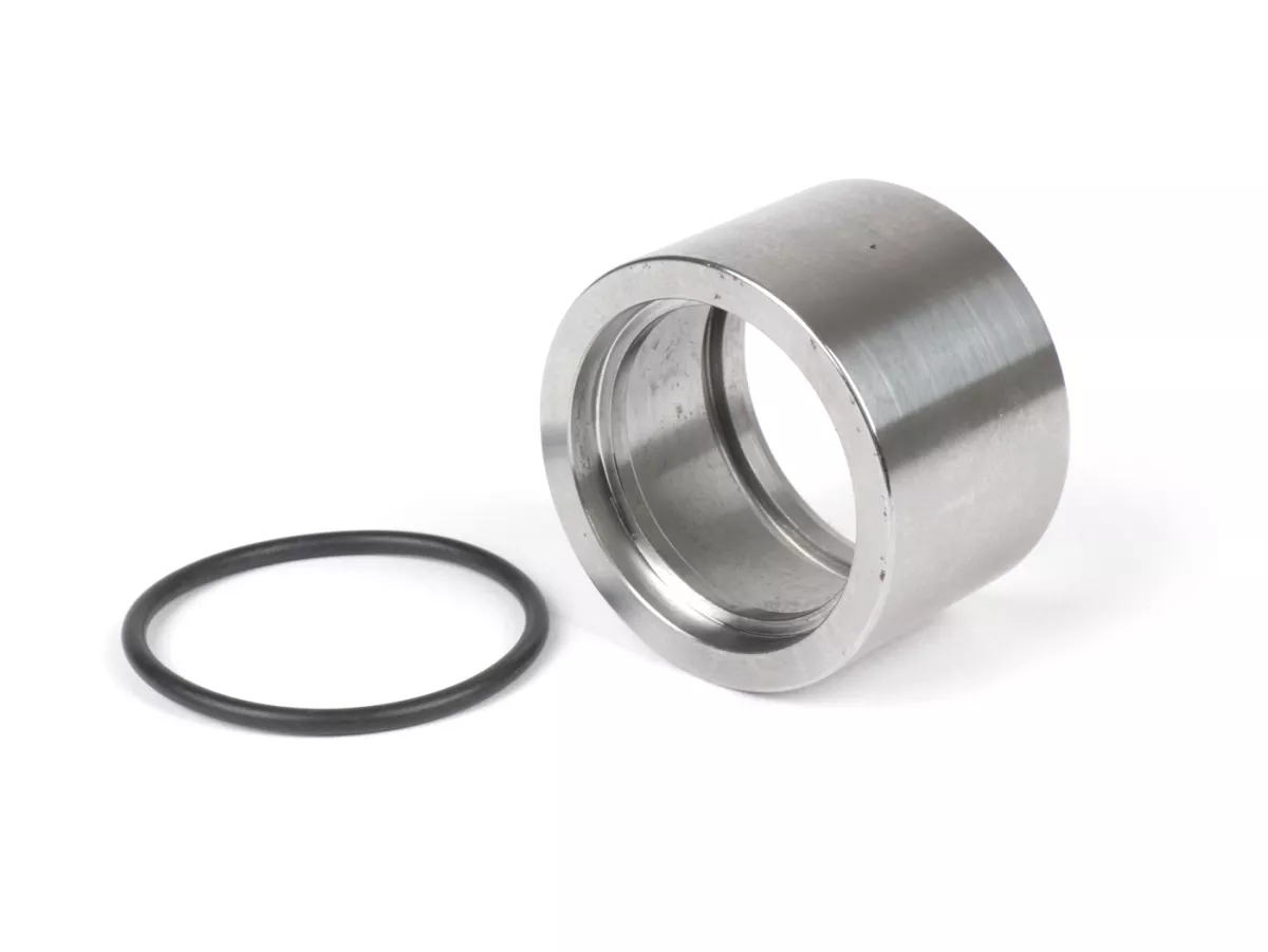 Uitlaatflens - BGM PRO - Ø=45mm, Vespa PX200, Rally 200, Quattrini M232/M244 - om op te lassen, incl. O-ring
