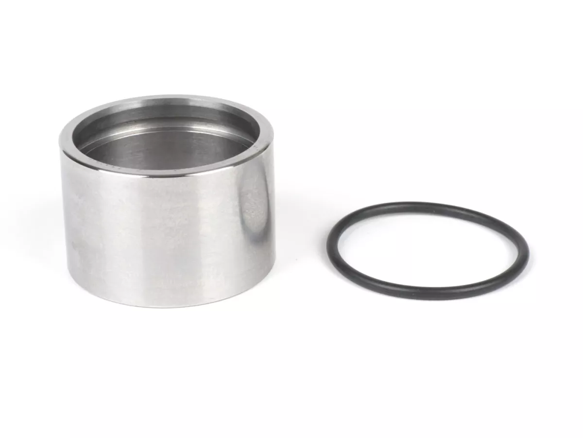 Uitlaatflens - BGM PRO - Ø=45mm, Vespa PX200, Rally 200, Quattrini M232/M244 - om op te lassen, incl. O-ring