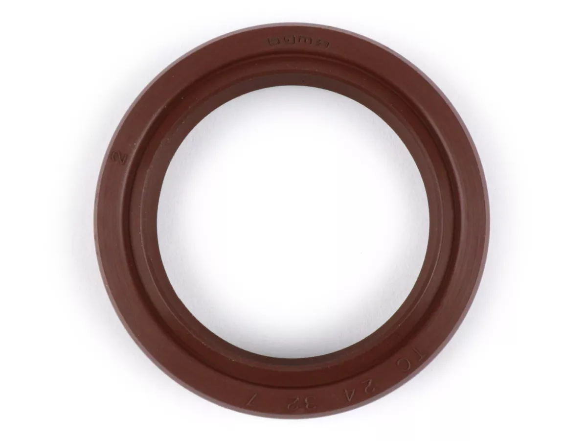 Joint spi 24x32x7mm -BGM PRO FKM/Viton® (résistant à E10)- (monté sur vilebrequin coté volant pour conversion ETS Vespa V50, V90, SS50, SS90, PV125, ET3, PK S, PK XL)