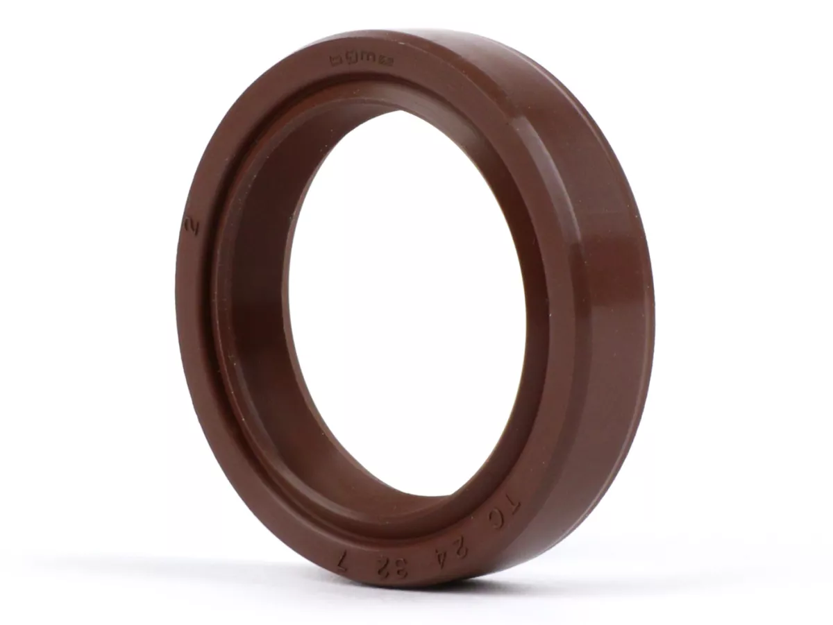 Joint spi 24x32x7mm -BGM PRO FKM/Viton® (résistant à E10)- (monté sur vilebrequin coté volant pour conversion ETS Vespa V50, V90, SS50, SS90, PV125, ET3, PK S, PK XL)