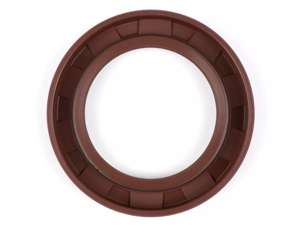 Retén de aceite 33x50x6mm -BGM PRO FKM/Viton® (resistente a E10)- (utilizado para el lado de accionamiento del cigüeñal Lambretta LI, LIS, SX, TV (series 2-3), DL, GP)