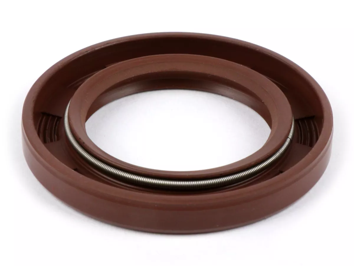 Joint spi 30x47x6mm -BGM PRO FKM/Viton® (résistant à E10)- (monté sur tambour arrière Vespa PX (1984-1991), Piaggio 50-180 cc 2-temps, Piaggio 50-100 cc 4-temps)