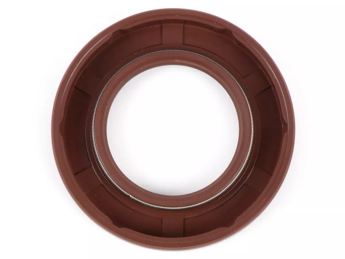 Oliekeerring 27x47x6mm -BGM PRO FKM/Viton® (E10 bestendig)- (gebruikt voor achterwiel / achterremtrommel Vespa PX (-1984), Rally180 (VSD1T), Rally200 (VSE1T), Sprint (vanaf 1972), TS (vanaf 1972), GT125 (vanaf 1972), GTR125 (vanaf 1972), GL150 (