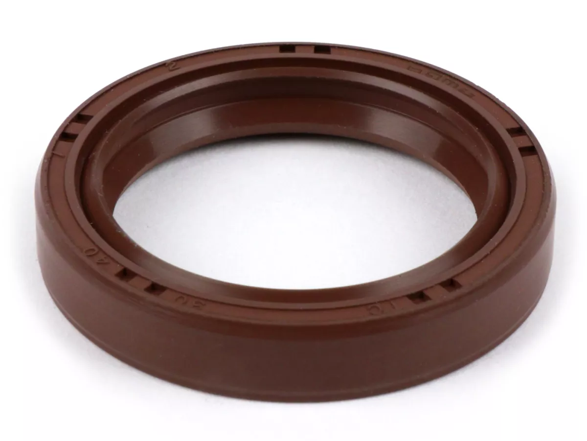 Joint spi 30x40x7mm -BGM PRO FKM/Viton® (résistant à E10)- (pour roue avant, roue arrière / tambour de frein arrière Vespa GS160 / GS4 (VSB1T), SS180 (VSC1T))