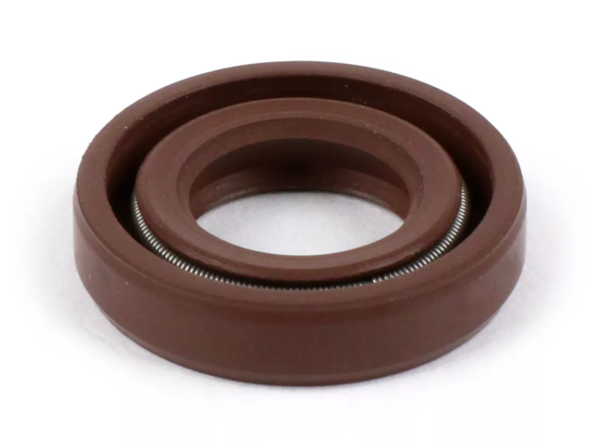 Asafdichting 10x18x4mm -BGM PRO FKM/Viton® (E10 bestendig)- (gebruikt voor Vespa PK XL2 schakelas - Minarelli 50 cc waterpomp (type MA, CA)
