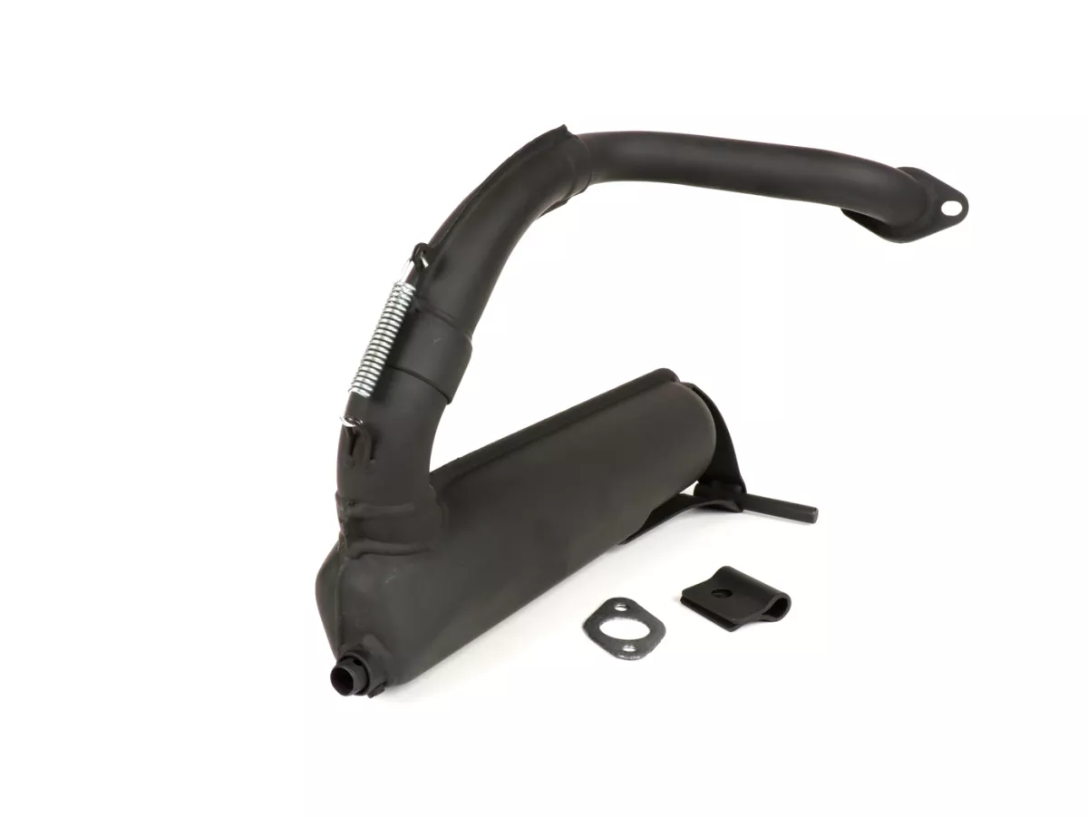 Scarico -BGM PRO Banana TOURING- Vespa V50 - Nero