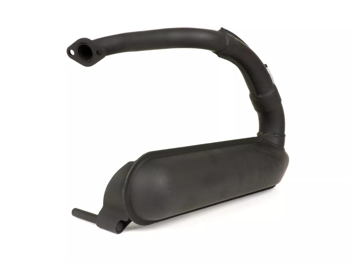Scarico -BGM PRO Banana TOURING- Vespa V50 - Nero