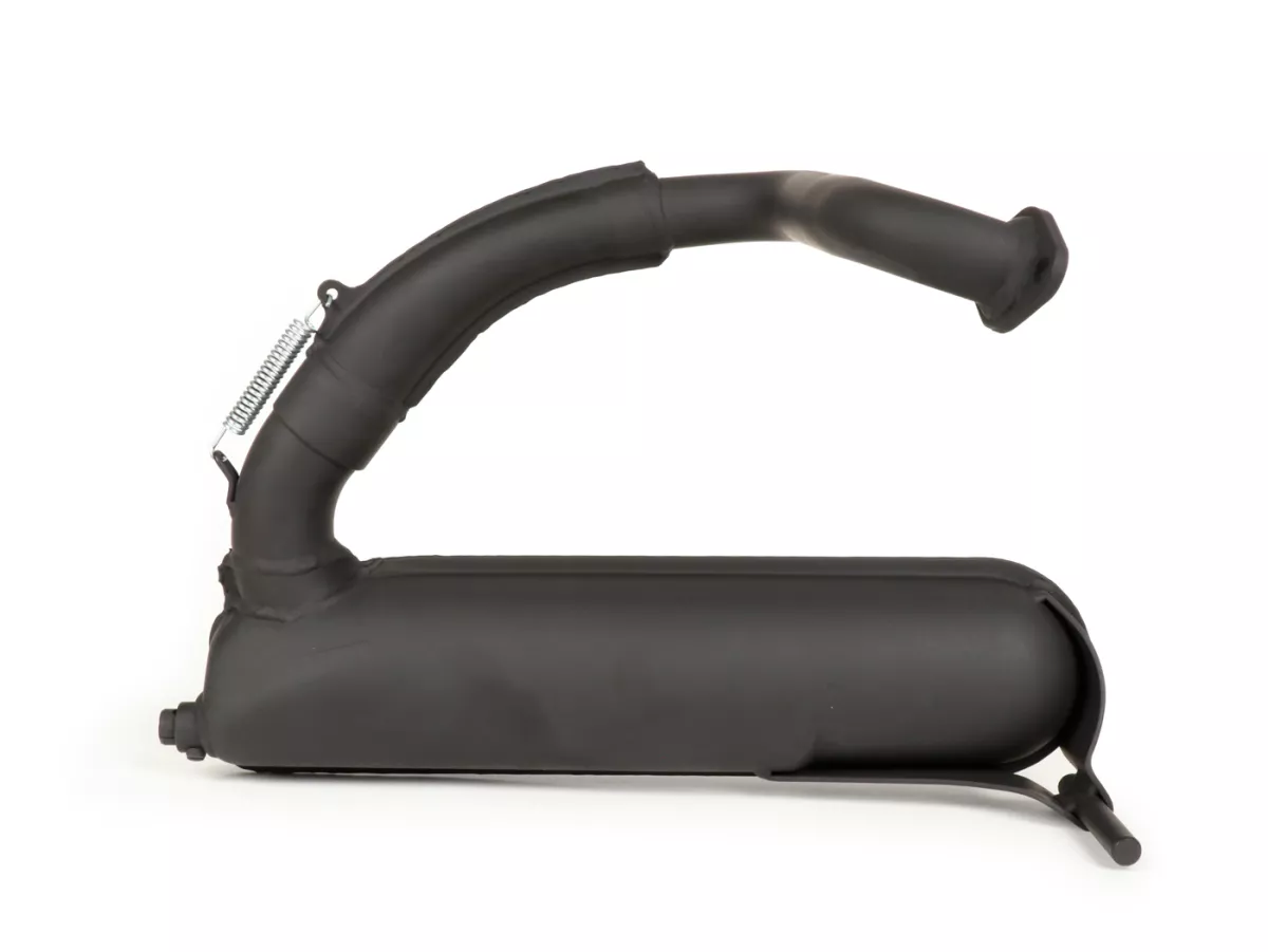 Scarico -BGM PRO Banana TOURING- Vespa V50 - Nero