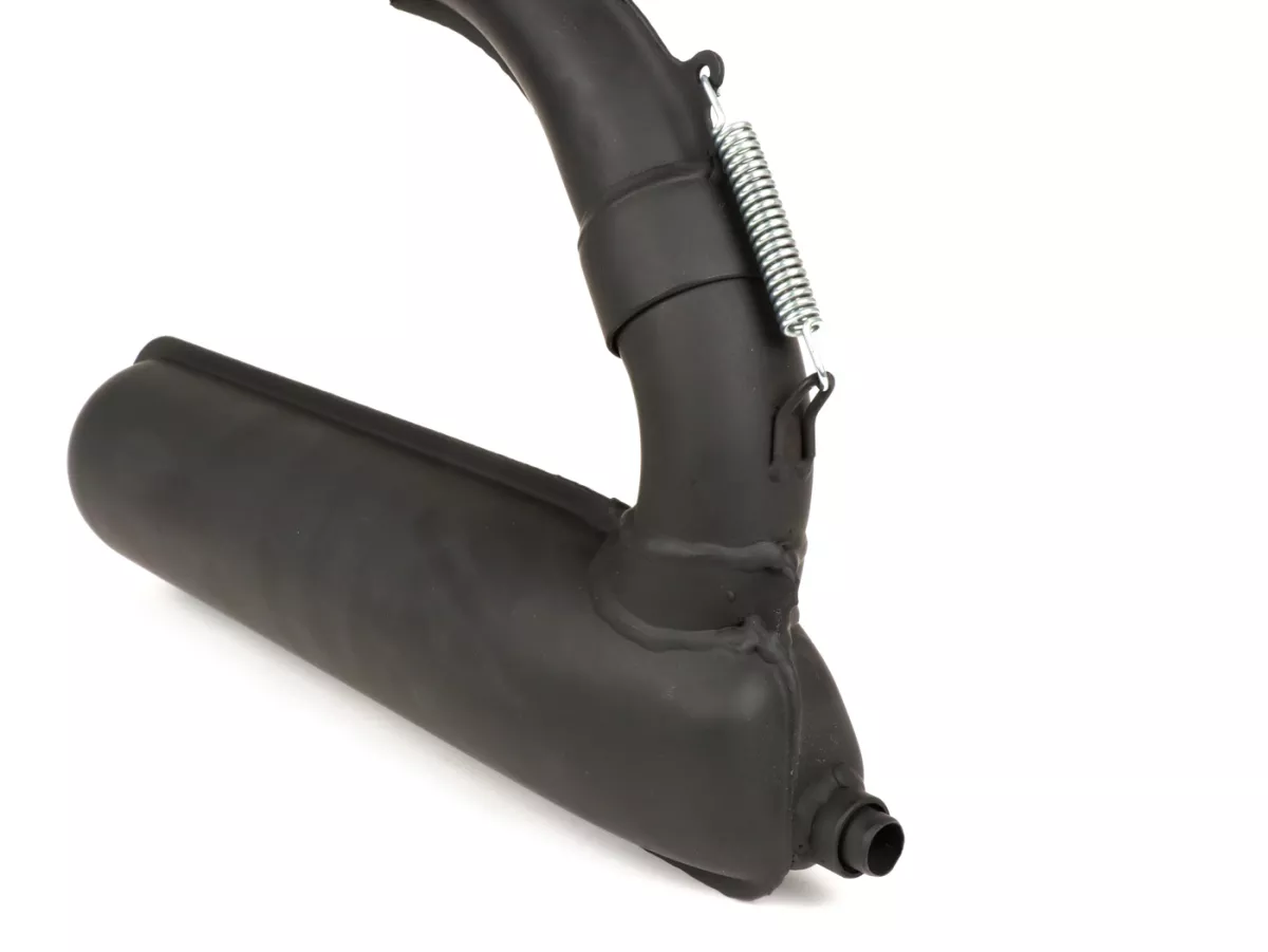 Scarico -BGM PRO Banana TOURING- Vespa V50 - Nero