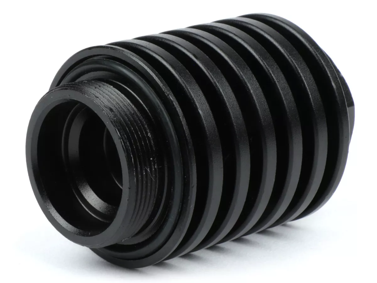Oil drain plug -BGM PRO, CNC, black mat- all Piaggio Leader 125-200cc, LEM 125-150cc, HE 125-150cc, IGET 125-150cc, Quasar/HPE 250-310cc, Master 400-500cc