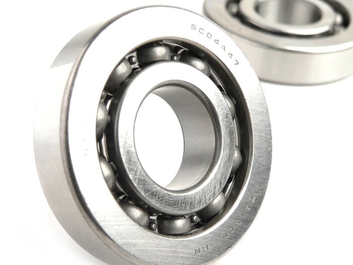 Lagerset - oliekeerringen voor krukas -BGM ORIGINEEL- Peugeot 50 cc (verticaal - mechanische oliepomp) - SPEEDFIGHT1 50 (AC/LC) (-2004), SPEEDFIGHT2 50 (AC/LC) (-2004), METALX50, XFIGHT50, TKR50, TREKKER50, VIVACITY50, BUXY50, ELYSEO50, ELYSTAR50,