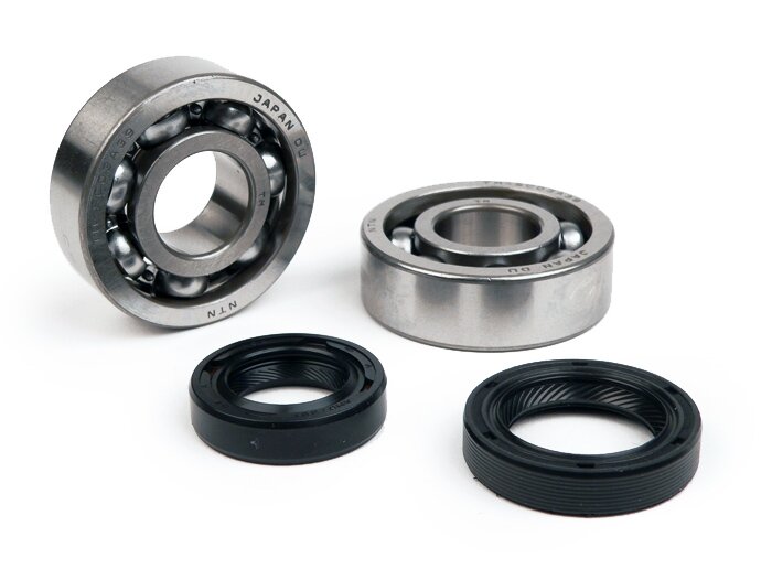 Kit roulements et joints spy pour vilebrequin -BGM ORIGINAL- Piaggio 50cc (4 temps) (2006-, moteur chinois)