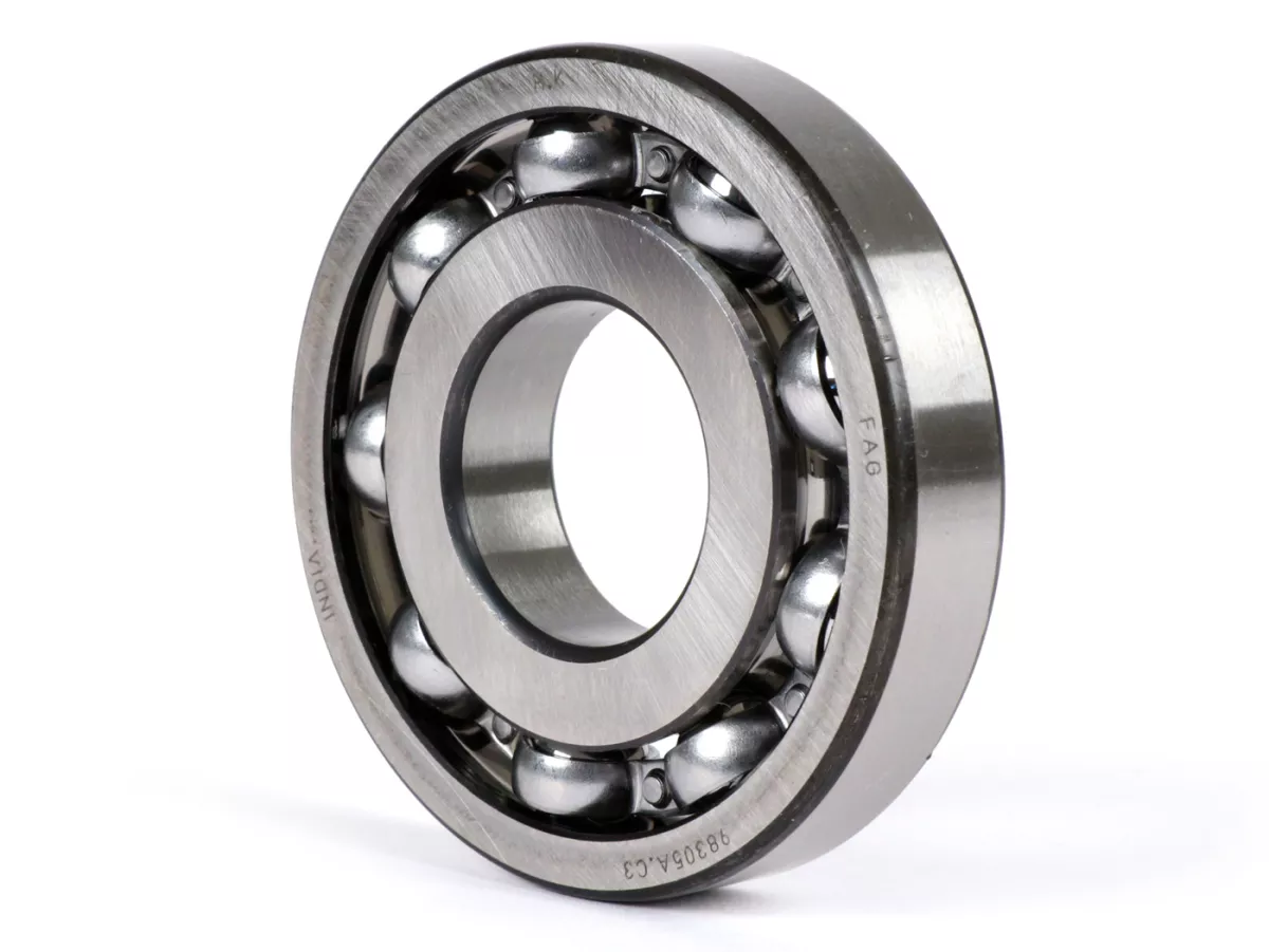 Cigüeñal de bolas -BGM PRO 613912 C3- (25x62x12mm) 9 bolas -mecanizado para Vespa Wideframe VM, VN, etc