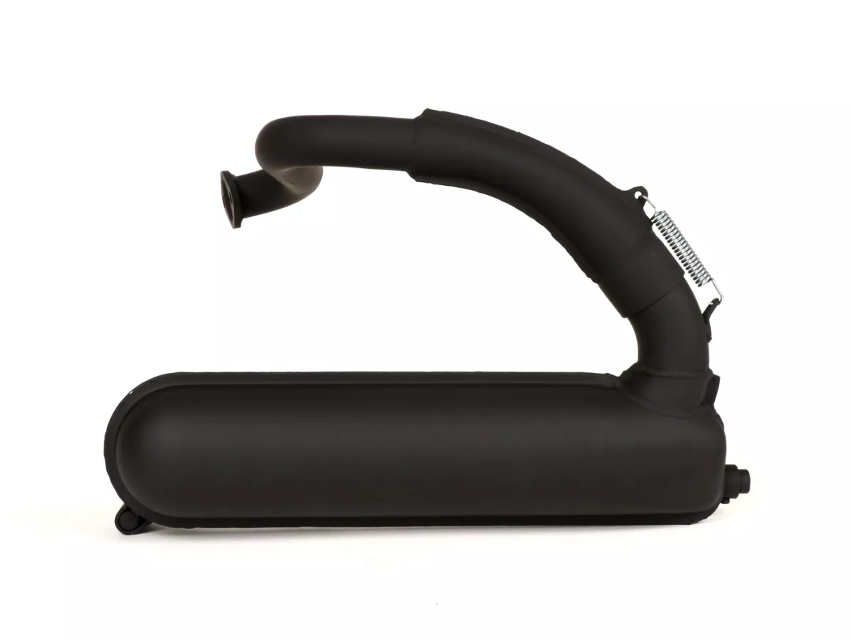 Exhaust-BGM PRO banana TOURING- Vespa PV125, ET3 125 - black