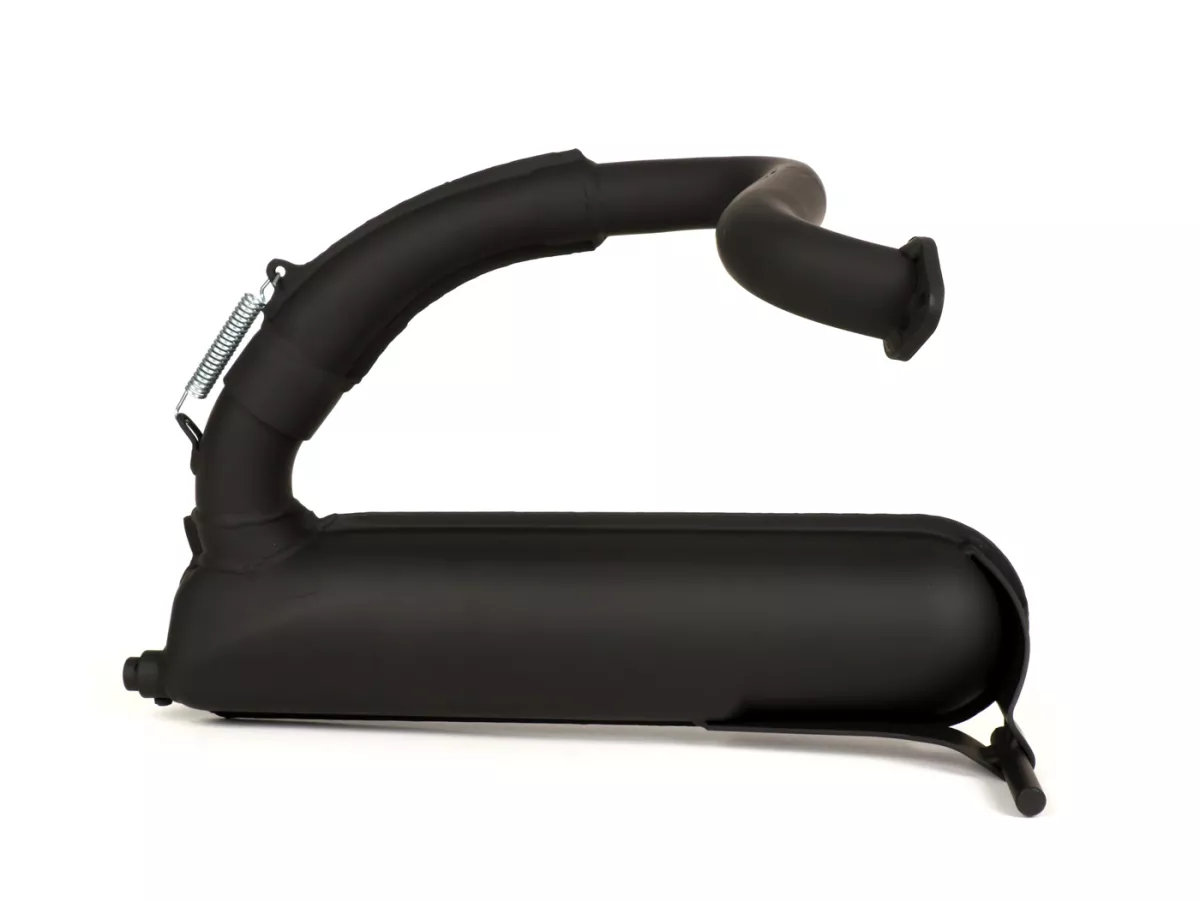 Exhaust-BGM PRO banana TOURING- Vespa PV125, ET3 125 - black