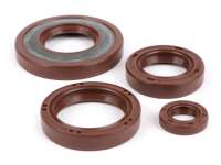 Oil seal set engine -BGM PRO, FKM/Viton® (E10/etahnol resistant)- Vespa Smallframe 20mm - PK50 XL, PK50 XL2, PK125 XL, HP3/HP4/FL2