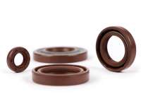 Oil seal set engine -BGM PRO, FKM/Viton® (E10/etahnol resistant)- Vespa Smallframe 20mm - PK50 XL, PK50 XL2, PK125 XL, HP3/HP4/FL2