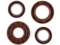 Engine oil seal set -BGM PRO, FKM/Viton® (E10 resistant)- Piaggio 125-180 ccm AC/LC 2-stroke - Aprilia SR125, Gilera Runner FX/FXR 125-180, Italjet Dragster 125-180, Piaggio SKR125, SKR150, TPH125, Skipper125, Skipper150, Hexagon LX/LXT 125-180