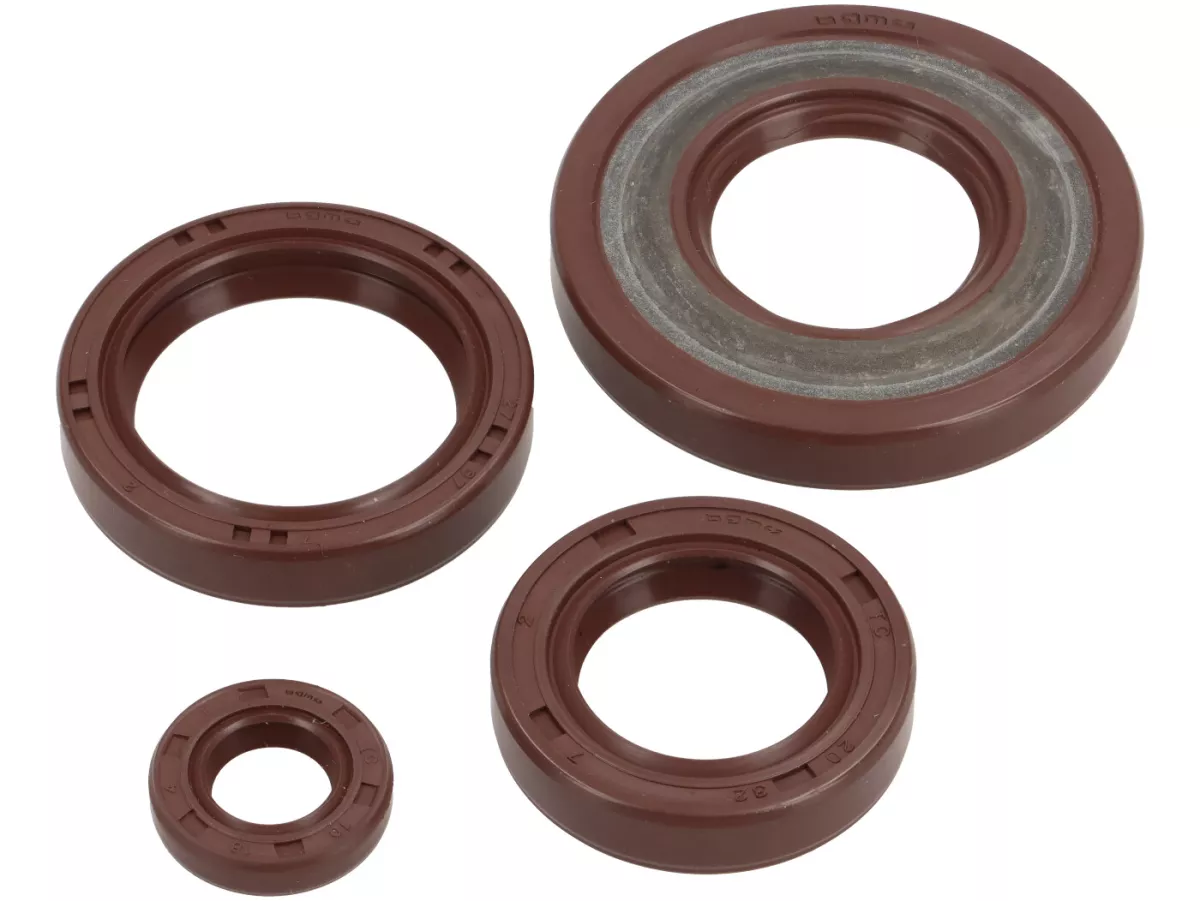 Motorrevisionssats -BGM PRO FKM/Viton® (E10-resistent)- Vespa Smallframe PK125 XL, PK125 XL2, ETS125 - (Ø 24 mm kon)