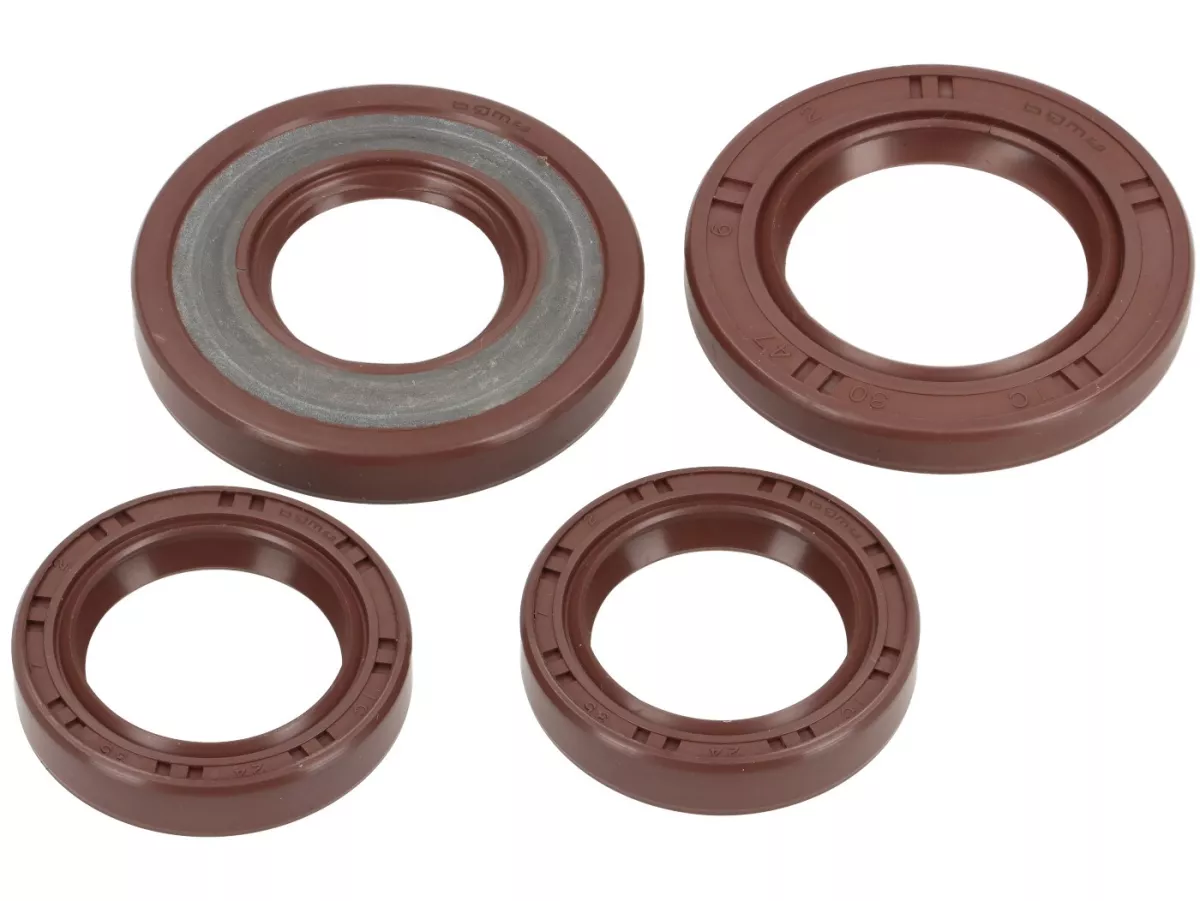 Motorrevisieset -BGM PRO FKM/Viton® (E10 bestendig)- Piaggio 125-180 ccm AC/LC 2-takt - Aprilia SR125, Gilera Runner FX/FXR 125-180, Italjet Dragster 125-180, Piaggio SKR125, SKR150, TPH125, Skipper125, Skipper150, Hexagon LX/LXT 125-180