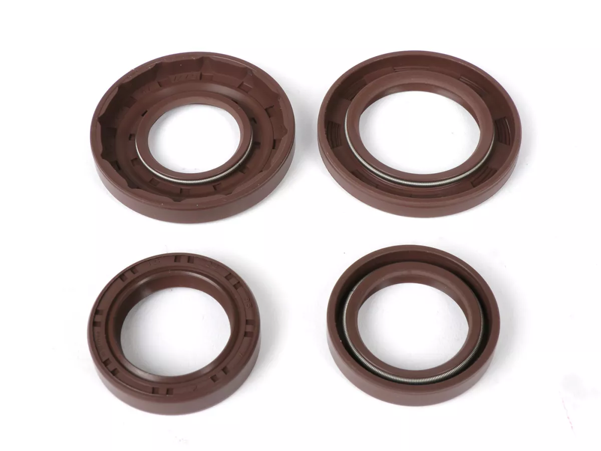 Motorrevisieset -BGM PRO FKM/Viton® (E10 bestendig)- Piaggio 125-180 ccm AC/LC 2-takt - Aprilia SR125, Gilera Runner FX/FXR 125-180, Italjet Dragster 125-180, Piaggio SKR125, SKR150, TPH125, Skipper125, Skipper150, Hexagon LX/LXT 125-180