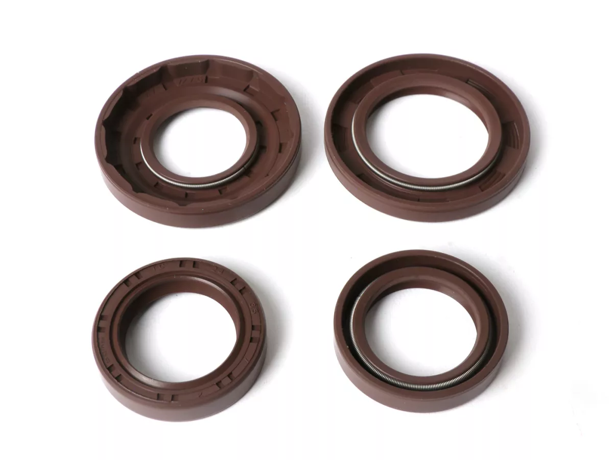 Motorrevisieset -BGM PRO FKM/Viton® (E10 bestendig)- Piaggio 125-180 ccm AC/LC 2-takt - Aprilia SR125, Gilera Runner FX/FXR 125-180, Italjet Dragster 125-180, Piaggio SKR125, SKR150, TPH125, Skipper125, Skipper150, Hexagon LX/LXT 125-180