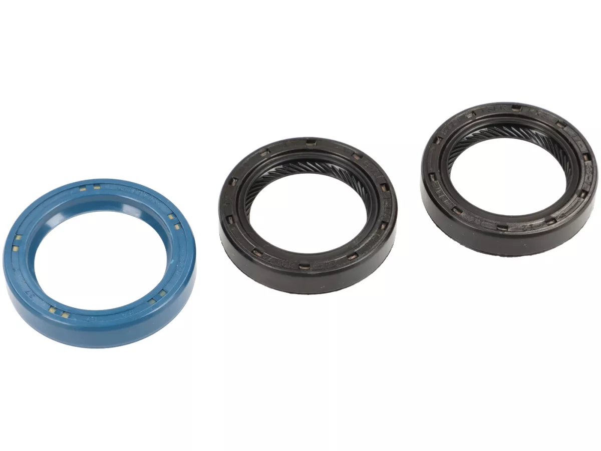 Juego de cojinetes - Juego de retenes para cárter motor y cigüeñal -QUATTRINI M200- Vespa V50/PV/ET3/PK - 6205TN9 C4 - FKM/Viton