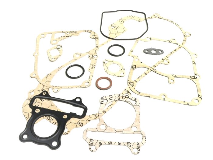 Juego juntas motor -CALIDAD OEM- GY6 (4 tiempos) 50 ccm (139QMA/B carcasa corta)