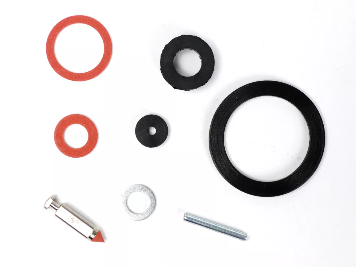 Packningssats förgasare -BGM ORIGINAL, S- Dellorto SI - SI20/15, SI - SI20/17, SI - SI20/20, SI - SI24/24, SI - SI26/26 - Vespa PX, Sprint, Rally, VNB, VBA, VBB, VBC (Super), GT, GTR, TS, GL, LML Star/Stella 2-T