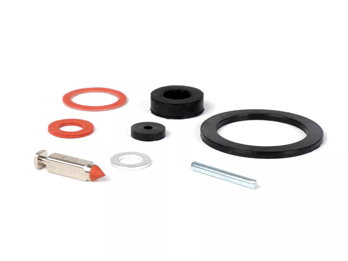 Packningssats förgasare -BGM ORIGINAL, S- Dellorto SI - SI20/15, SI - SI20/17, SI - SI20/20, SI - SI24/24, SI - SI26/26 - Vespa PX, Sprint, Rally, VNB, VBA, VBB, VBC (Super), GT, GTR, TS, GL, LML Star/Stella 2-T