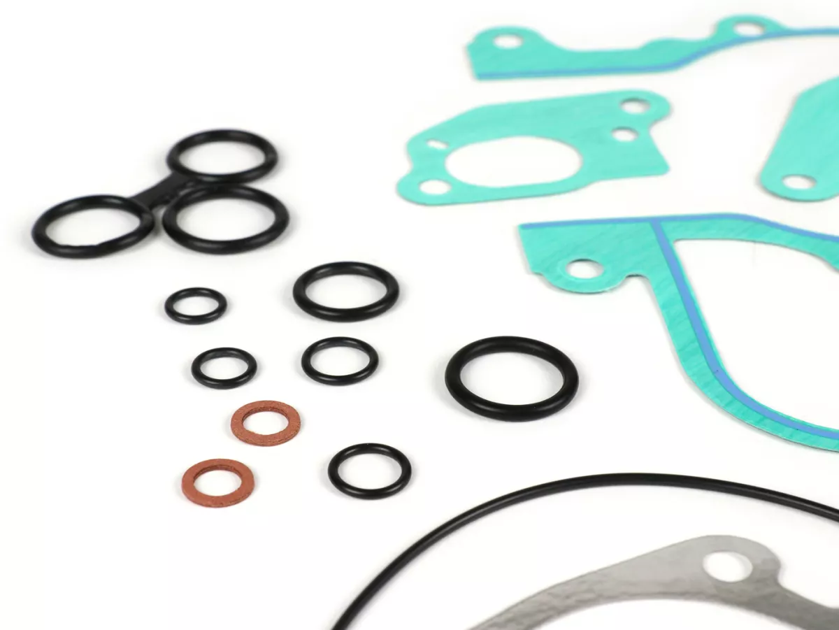 Gasket set engine -BGM Pro Silikon- Vespa Largeframe 2 channel 125/150cc - Sprint150 (VLB1T), GT125 (VNL2T), GL150 (VLA1T), Super125/150 (VNC1T/VBC1T), VNB, VBA, VBB - incl. O-rings