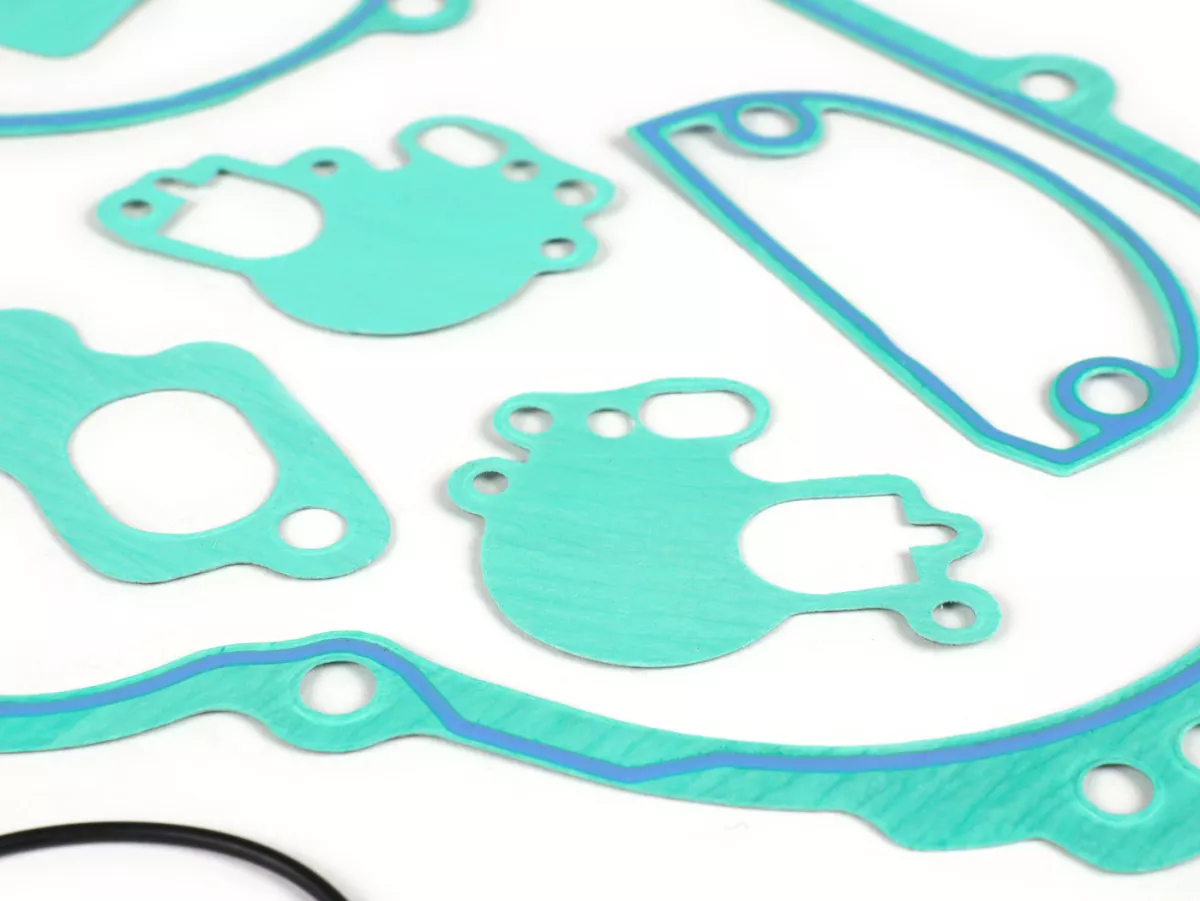 Gasket set engine -BGM Pro Silikon- Vespa Largeframe 2 channel 125/150cc - Sprint150 (VLB1T), GT125 (VNL2T), GL150 (VLA1T), Super125/150 (VNC1T/VBC1T), VNB, VBA, VBB - incl. O-rings
