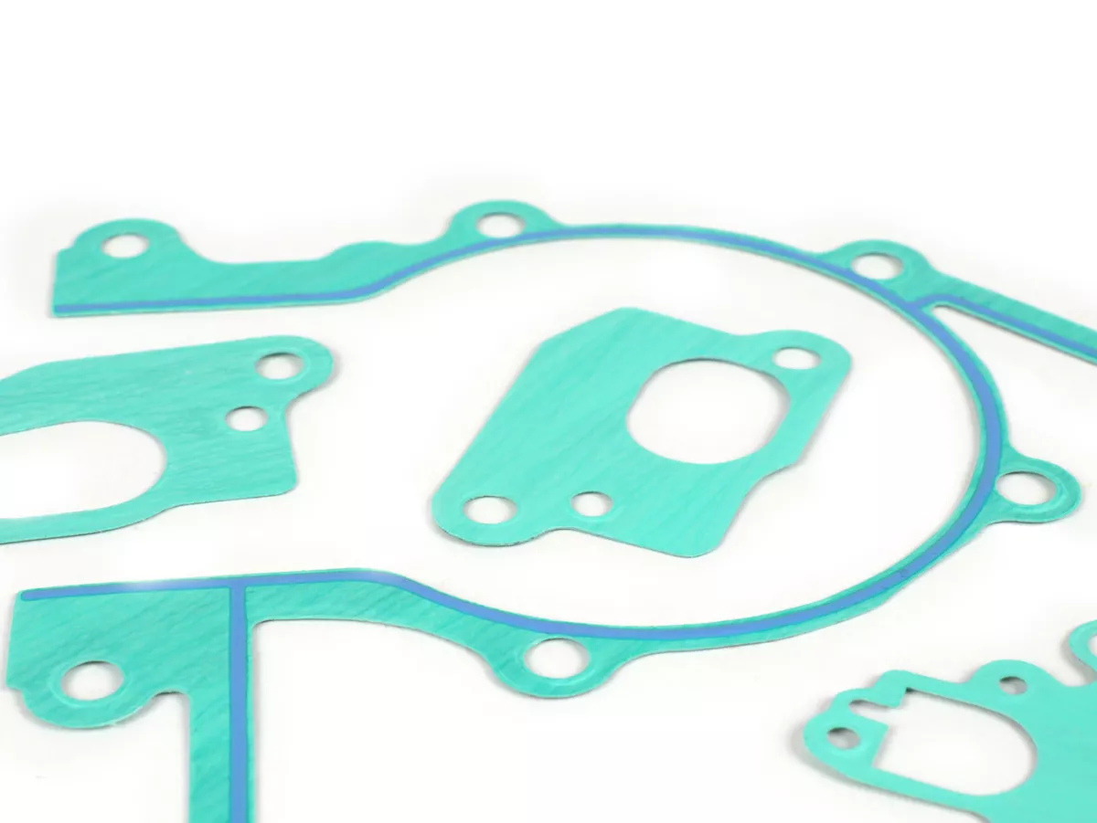 Gasket set engine -BGM Pro Silikon- Vespa Largeframe 2 channel 125/150cc - Sprint150 (VLB1T), GT125 (VNL2T), GL150 (VLA1T), Super125/150 (VNC1T/VBC1T), VNB, VBA, VBB - incl. O-rings