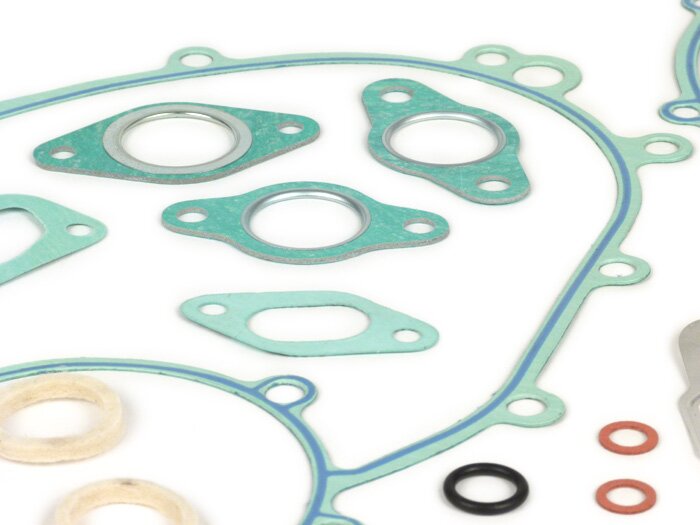 Gasket set mesin -BGM Pro Silikon- Vespa Smallframe, V50, V90, V100, PV125, ET3, PK50-125/S/XL/XL2, ETS, termasuk O-ring