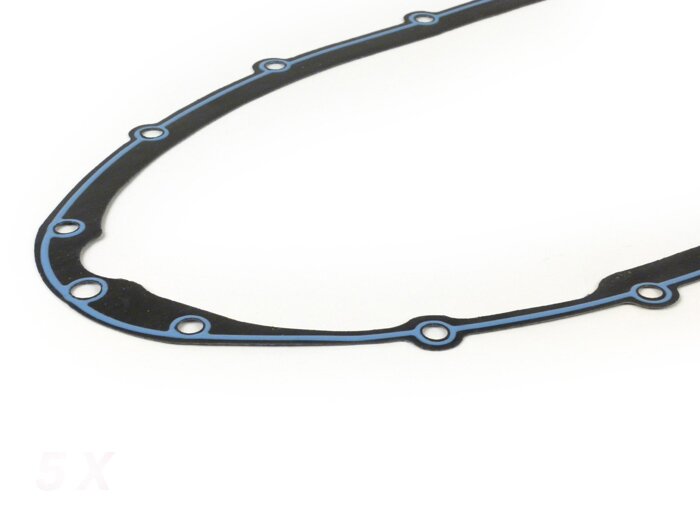 Engine cover gasket -BGM PRO silicone- Lambretta LI 125-150, LIS, SX, TV (series 2-3), DL/GP 125-200