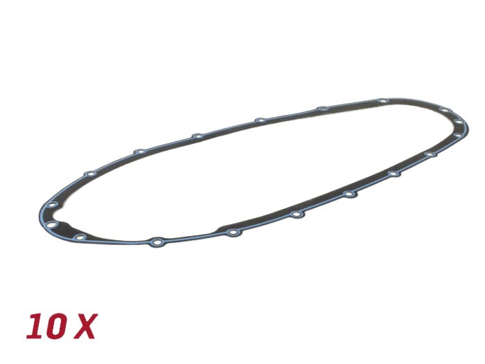 Junta tapa motor (10x) -BGM PRO Silikon- Lambretta LI 125-150, LIS, SX, TV (series 2-3), DL/GP 125-200