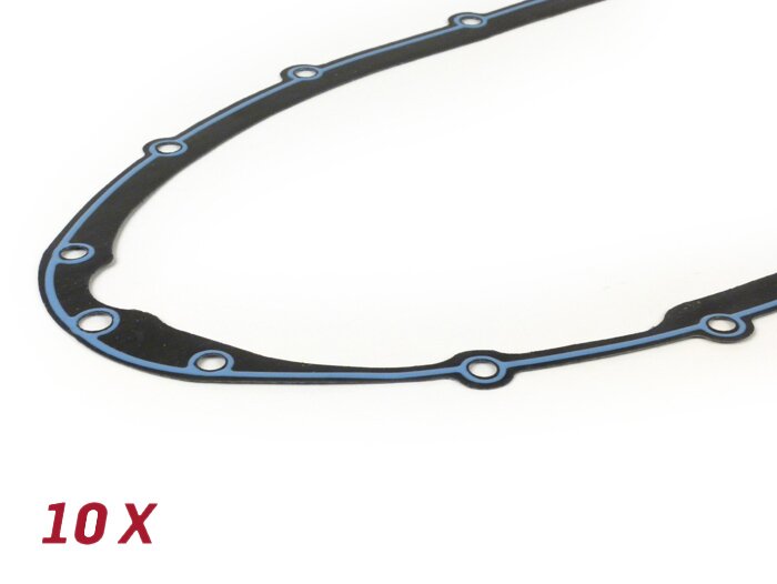 Junta tapa motor (10x) -BGM PRO Silikon- Lambretta LI 125-150, LIS, SX, TV (series 2-3), DL/GP 125-200