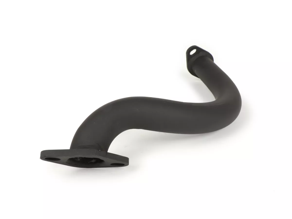 Manifold knalpot -BGM PRO Ø30mm- Vespa Banana PV125, ET3 - Manifold Big Bore yang cocok untuk knalpot banana Piaggio, Faco dan Sito - baja, hitam