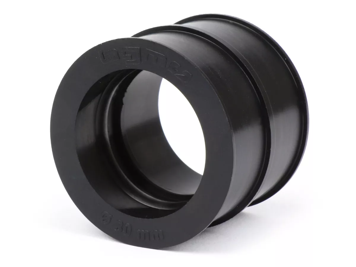 Anslutningsgummi förgasare/insugsgrenrör -BGM PRO- AW=30/30mm