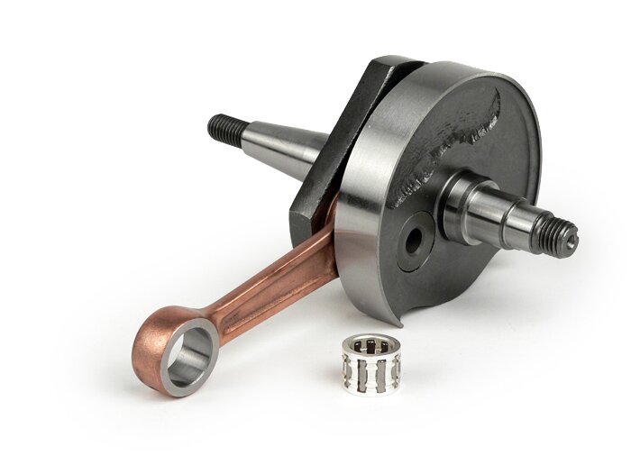 Albero motore -BGM ORIGINAL Standard (cursore rotante)- Vespa V50, PK50 S (cono Ø 19mm)