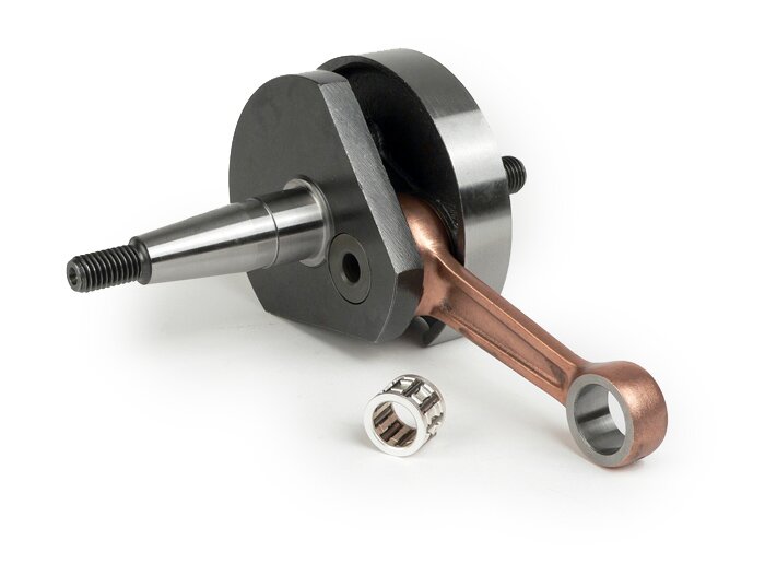 Albero motore -BGM ORIGINAL Standard (cursore rotante)- Vespa V50, PK50 S (cono Ø 19mm)