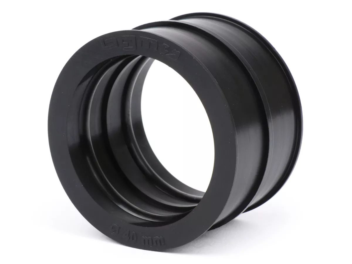 Raccordo in gomma carburatore/ collettore di aspirazione -BGM PRO- AW=40/40mm