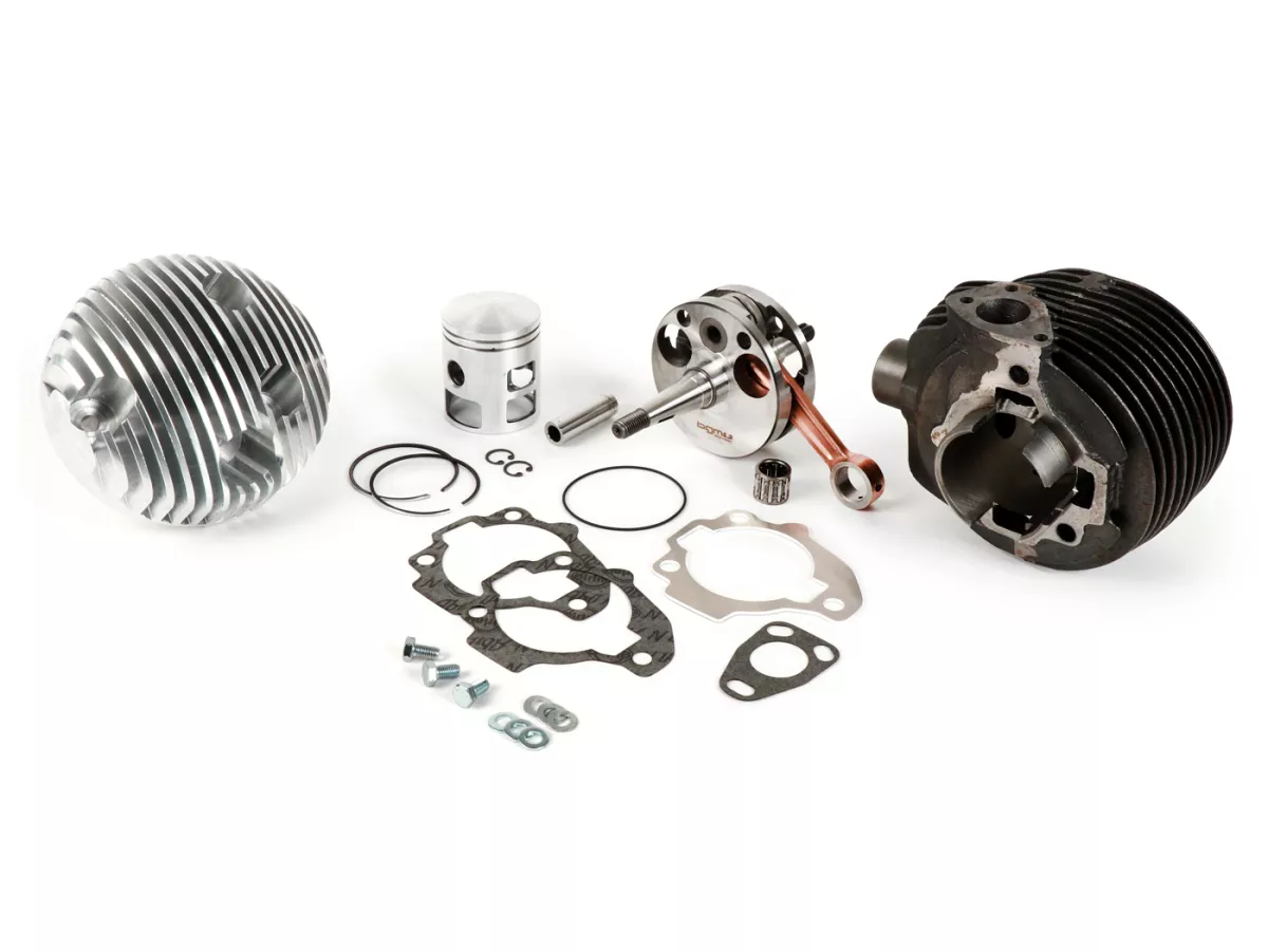 Tuning kit incl. cilinder en krukas -BGM PRO 150 ccm, Breedframe, Faro Basso, Ø=57mm, slag=57mm- Vespa 1953-1959, VM, VN, ACMA, VB1T, VGL1T, VL1T