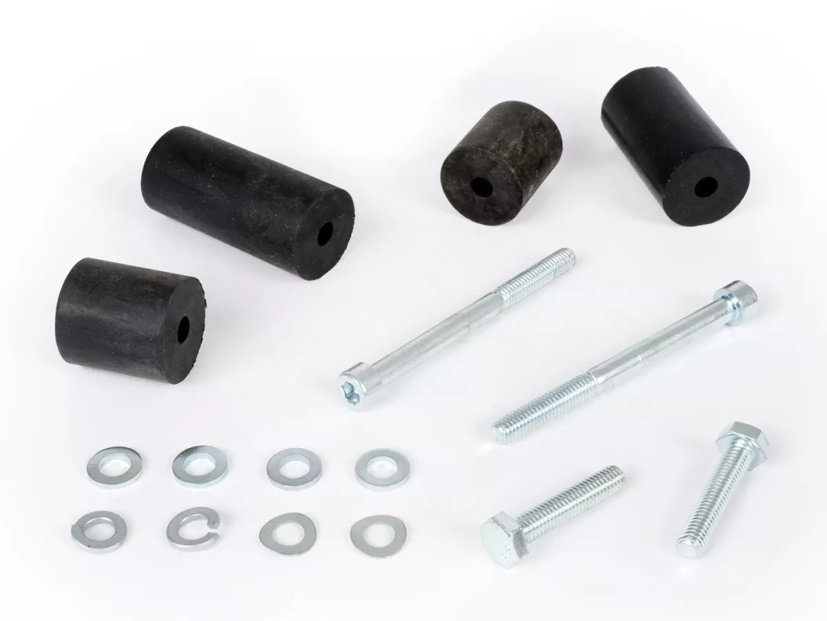 Mounting kit for tank -BGM PRO, Lifetime XXL (12 l) TS1 + Standard- Lambretta LI, LIS, SX, TV (series 2-3), DL, GP - HDPE